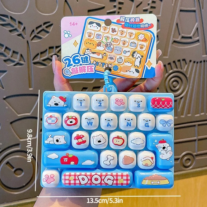 26-Grid Anti-Stress Keyboard K - Wedding Yes 评论和价格