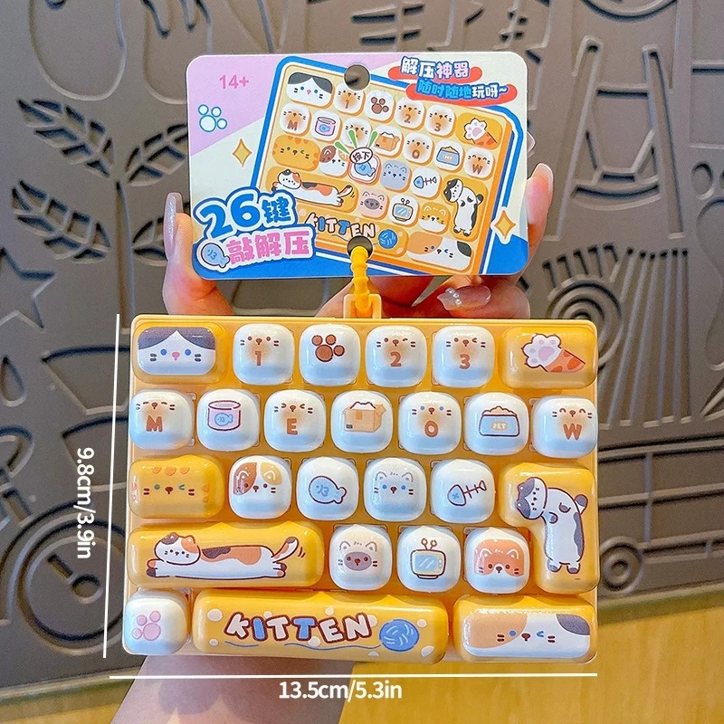 26-Grid Anti-Stress Keyboard K - Wedding Yes 评论和价格