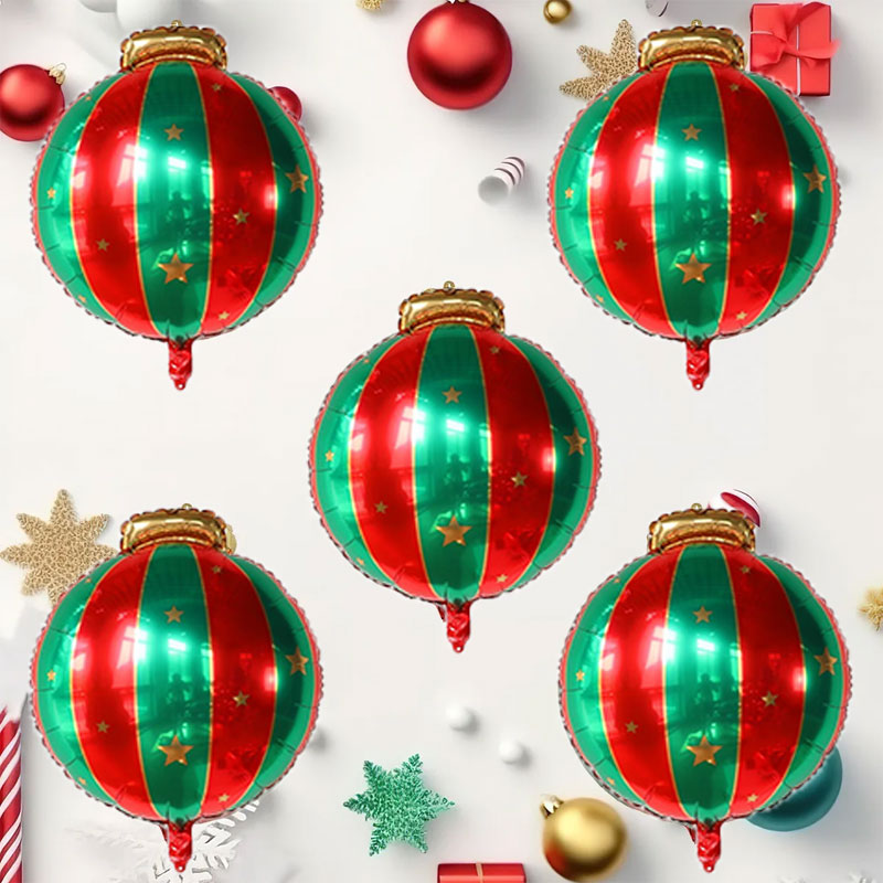 5pcs Red Green Christmas Ball  - Wedding/Event Supply Store 评论和价格
