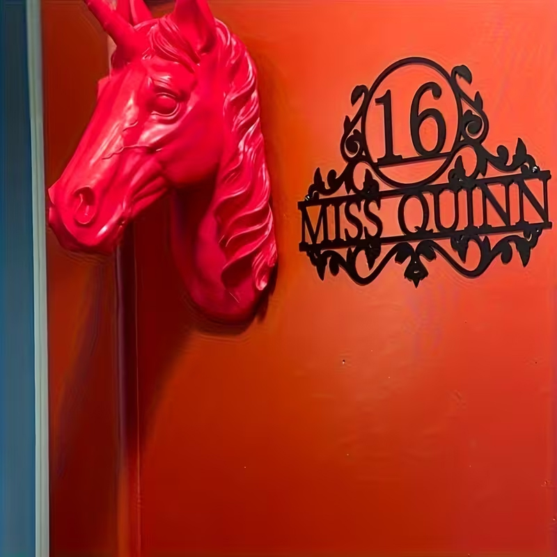 Custom Metal House Number & St - Wedding Party Supply 评论和价格