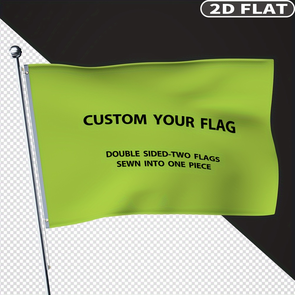 2D FLAT Custom Double-Sided Fl - Wedding Party Supply 评论和价格