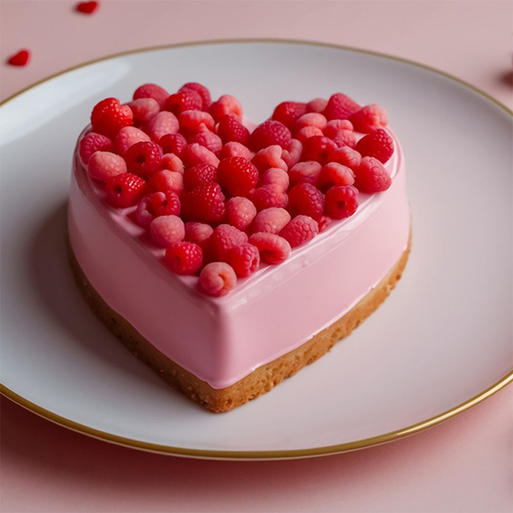 4Pcs Heart Foam Cake Dummy Cak - Wedding Cake Supply 评论和价格