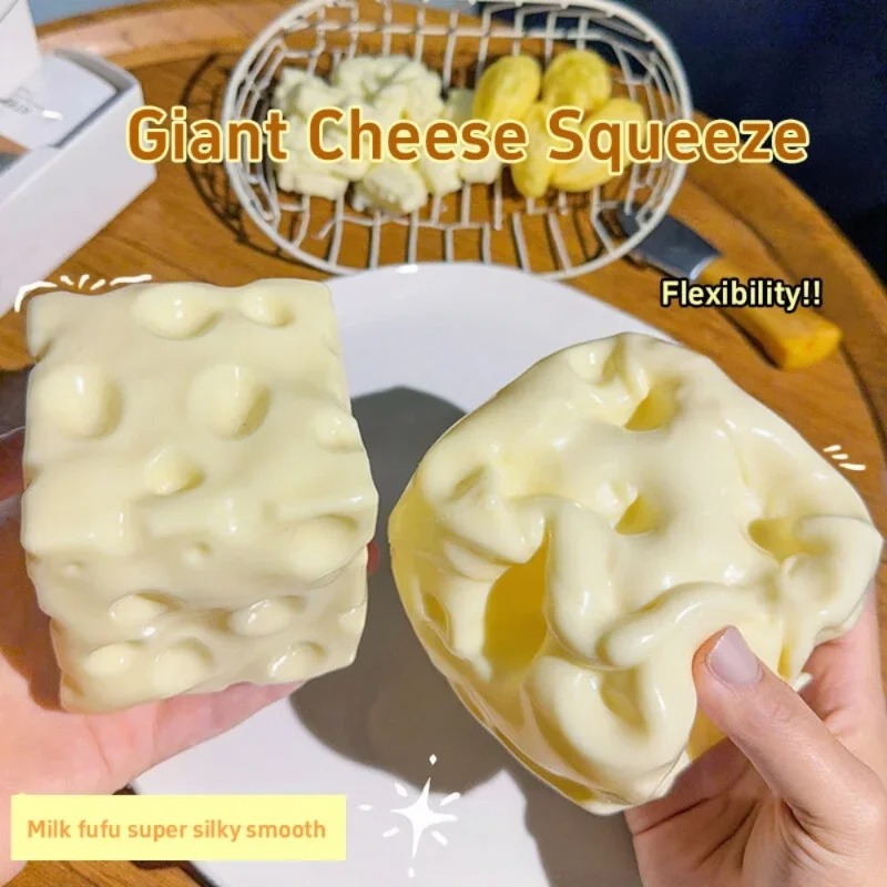 Taba Squishy Cheese Cube Stres - Wedding Yes 评论和价格