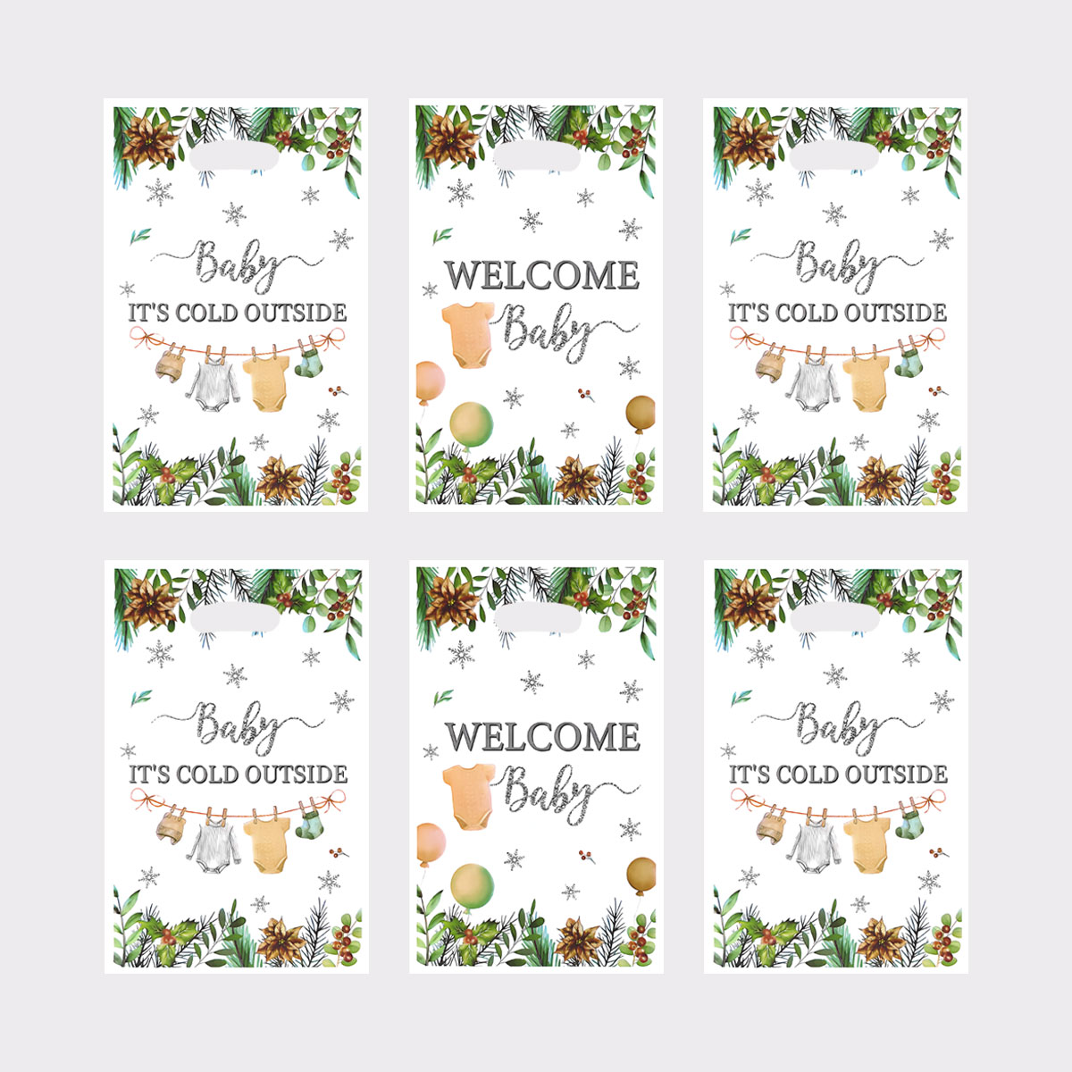 20Pcs/40Pcs Party Gift Bags, G - Wedding/Event Supply Store 评论和价格