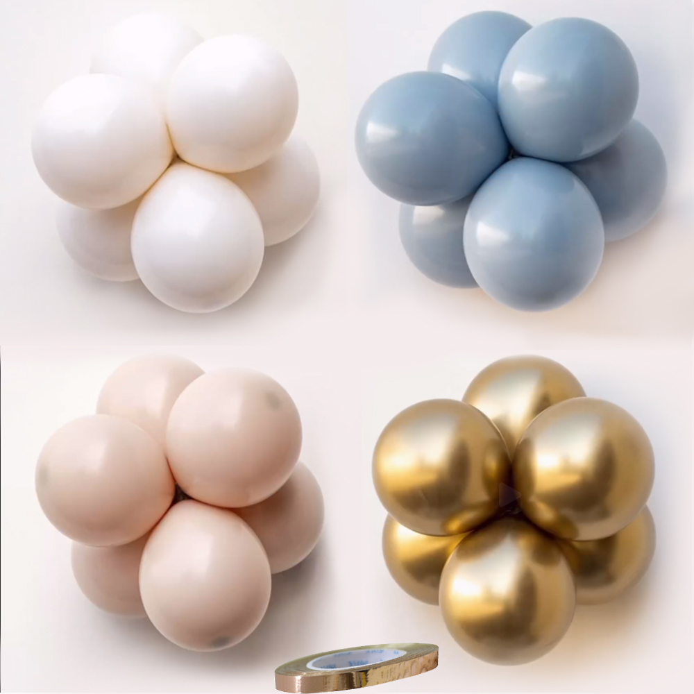15/20PCS 10inch Retro Balloon  - Wedding Supply Kit 评论和价格