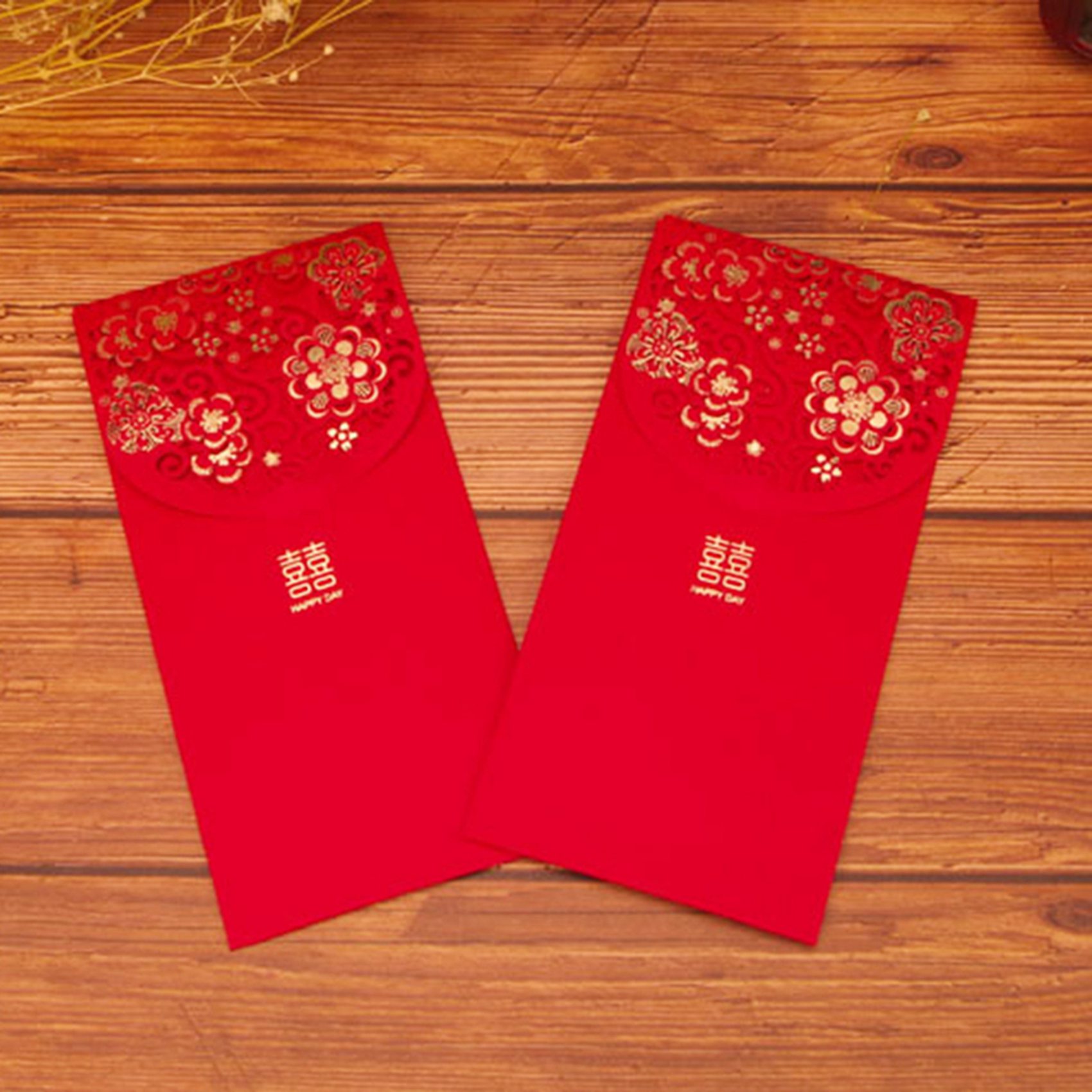 20PCS Chinese Red Envelopes Lu - Wedding Envelopes 评论和价格