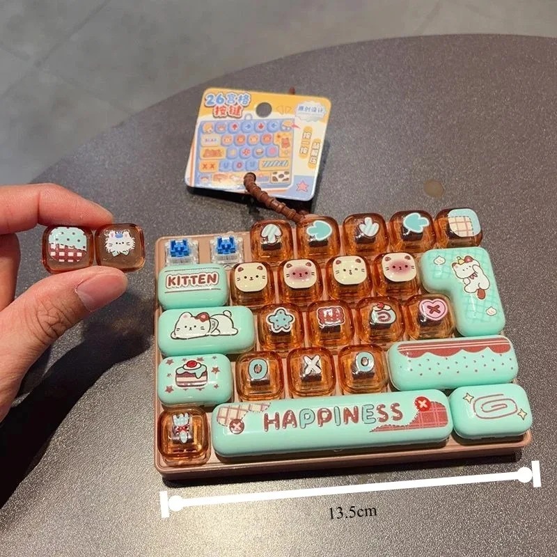 In Stock ///26Grid Keycap Clic - Wedding Yes 评论和价格