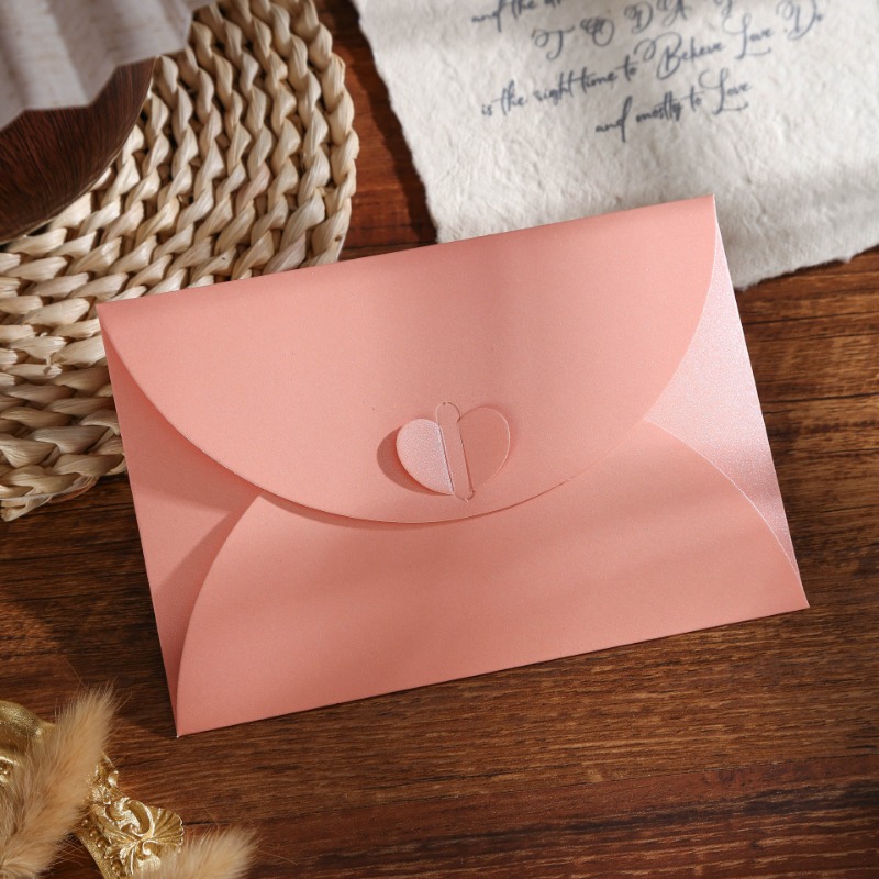 Luxury Pearlescent Paper Envel - Wedding Packaging 评论和价格