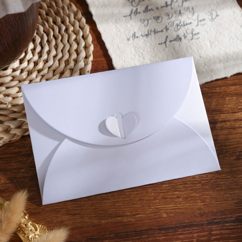 Luxury Pearlescent Paper Envel - Wedding Packaging 评论和价格