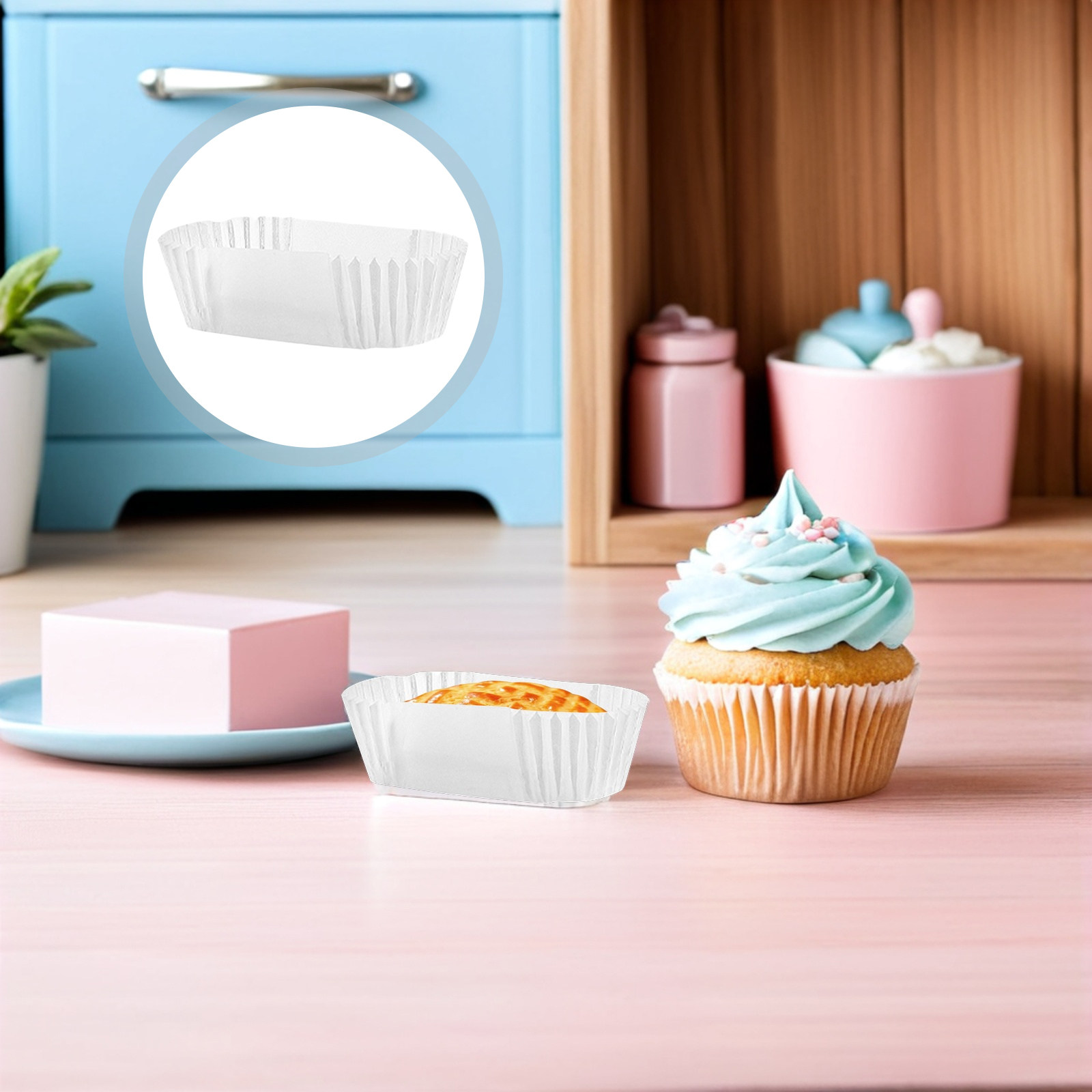 2000Pcs Premium Paper Cake Cup - Wedding Cake Supply 评论和价格