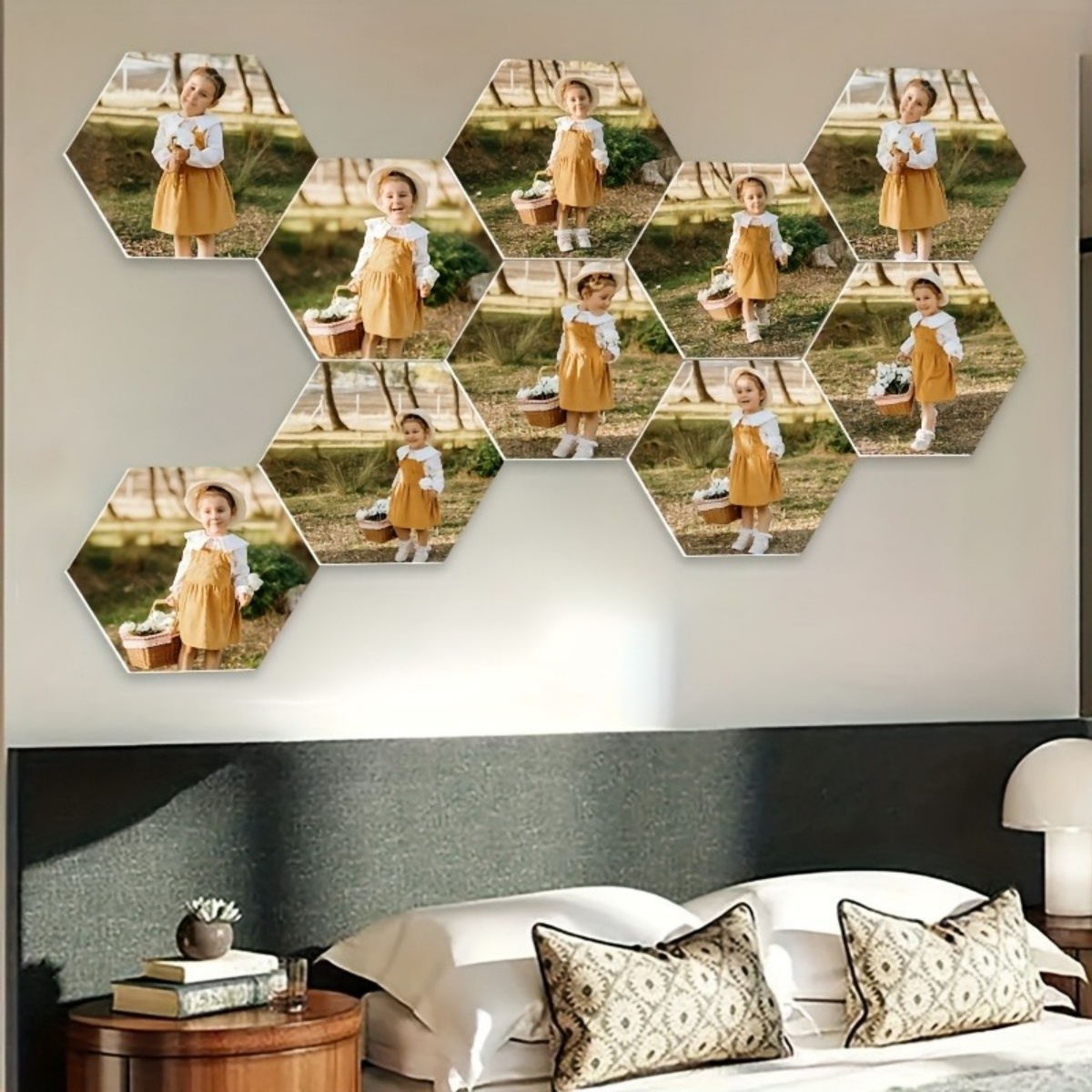 Custom Wall Decor — Modern Hex - Wedding Party Supply 评论和价格