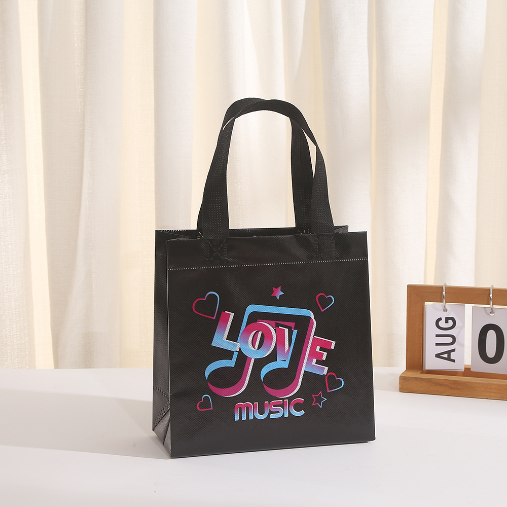 10Pcs Black Let's Rock Music T - Wedding Packaging 评论和价格