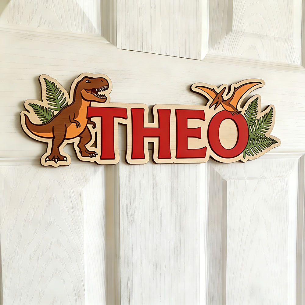 Personalized Dinosaur Name Sig - Wedding Party Supply 评论和价格