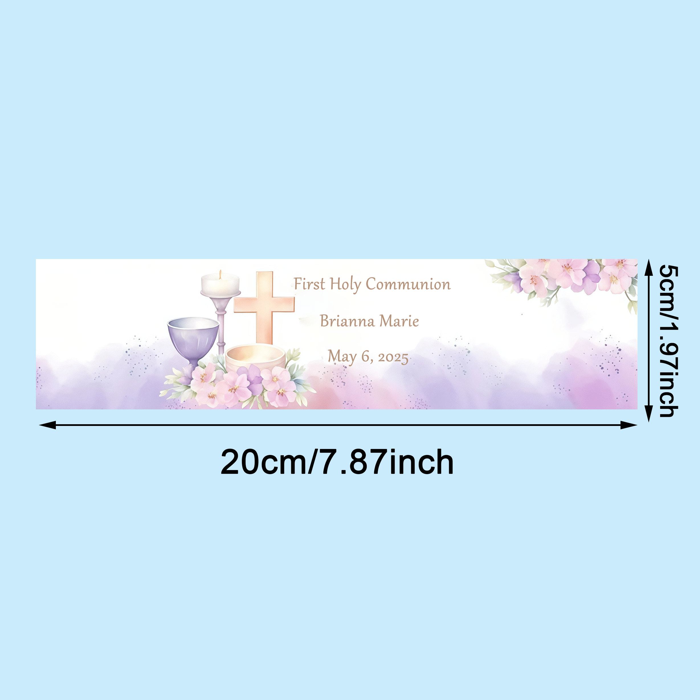 Custom First Communion Water B - Wedding Packaging 评论和价格
