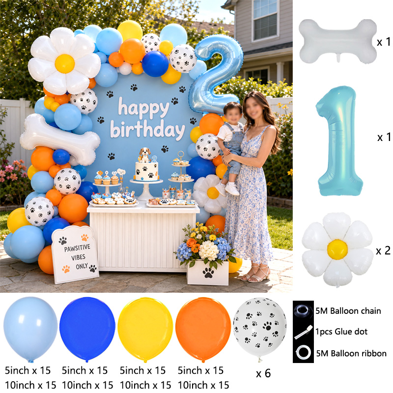 Blueise Balloon Arch Kit Blue  - Wedding Day Supply Kit 评论和价格