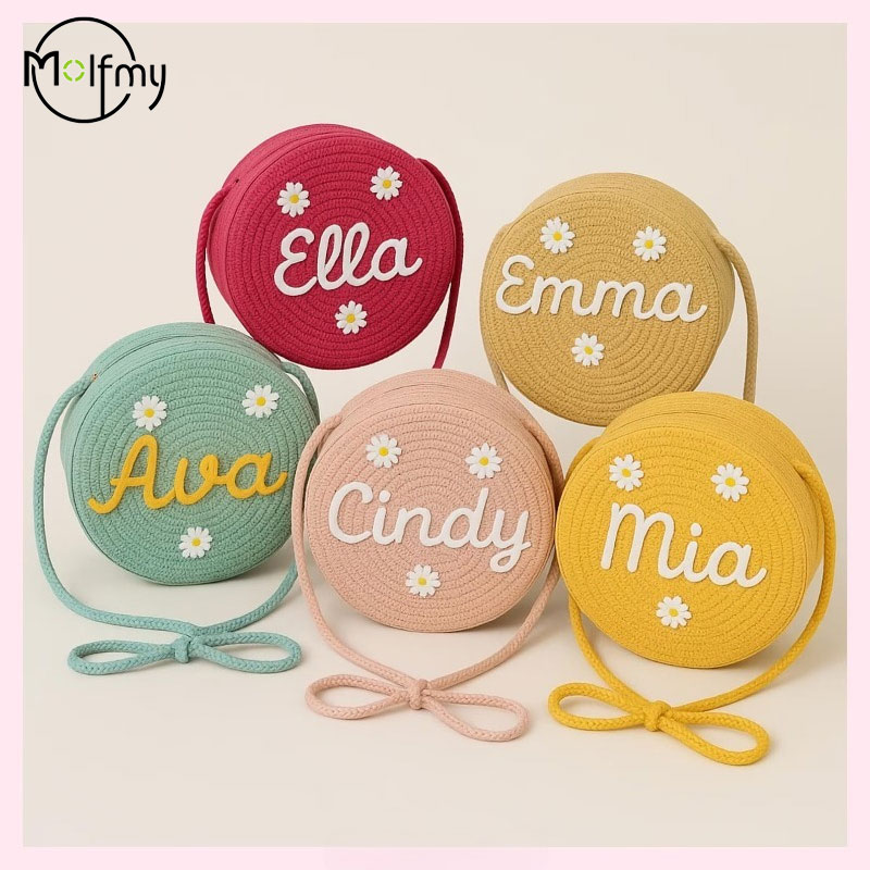 1pcs Personalized Handmade Str - Flower Girl Basket 评论和价格
