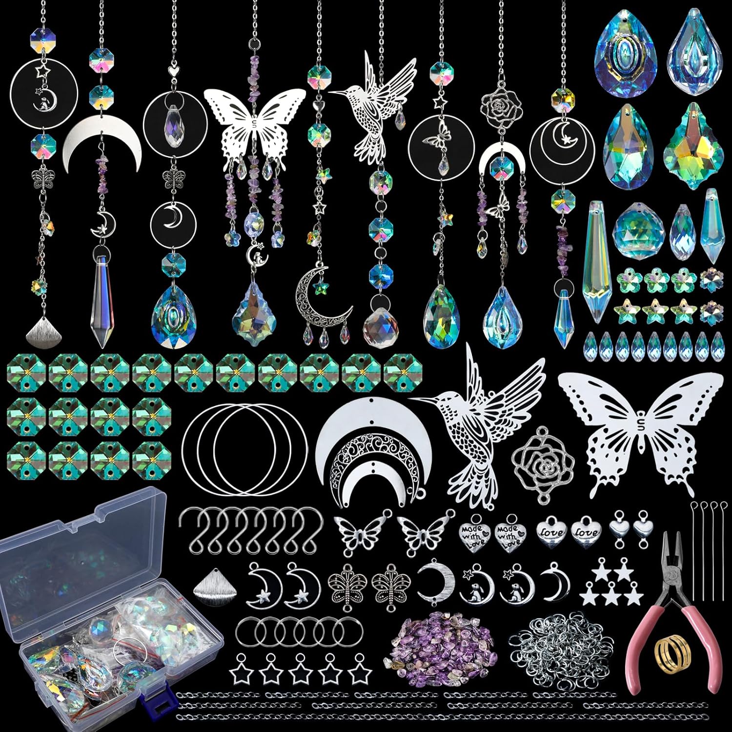 DIY 400pcs SunCatchers Making  - Wedding Supply Kit 评论和价格