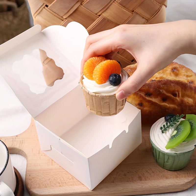10Pcs Kraft Paper Cake Candy B - Wedding Cake Supply 评论和价格