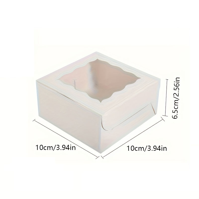 10Pcs Kraft Paper Cake Candy B - Wedding Cake Supply 评论和价格