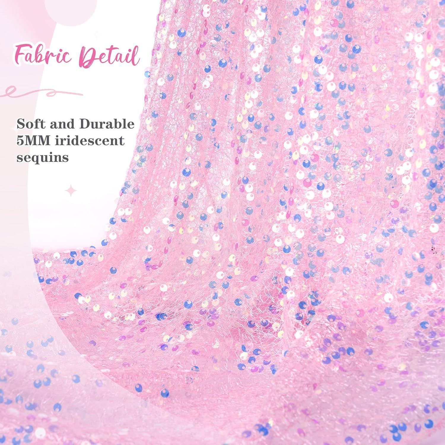 Glitter Iridescent Sequin Tabl - Table Runner Sequin 评论和价格