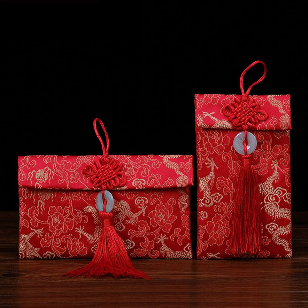 Design Brocade Cloth Wedding B - Wedding Envelopes 评论和价格