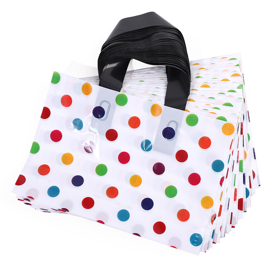 18Pcs Polka Dot Tote Bag Thick - Wedding/Event Supply Store 评论和价格