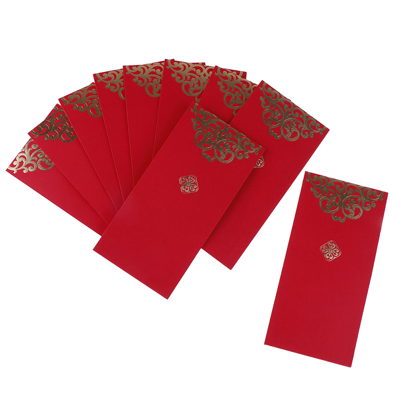 10pcs Happy Lucky New Year Wed - Wedding Envelopes 评论和价格